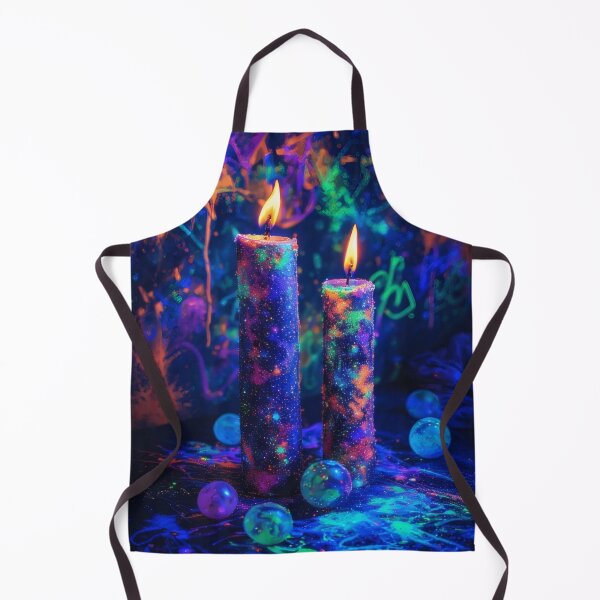 Item preview, Glowing candles in cosmic splendor designed and sold by Mianku | Für das Leben.