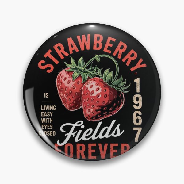 Item preview, Strawberry Fields Forever Vintage Style Music Rocks  designed and sold by RuthGAArt.