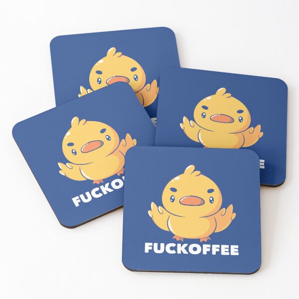 Item preview, Fuckoffee Funny Duck by Tobe Fonseca designed and sold by Tobe Fonseca®.