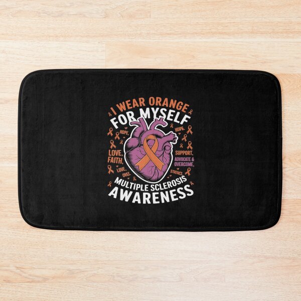 Item preview, I Wear Orange Myself Multiple Sclerosis Awareness  designed and sold by AquaKiev.