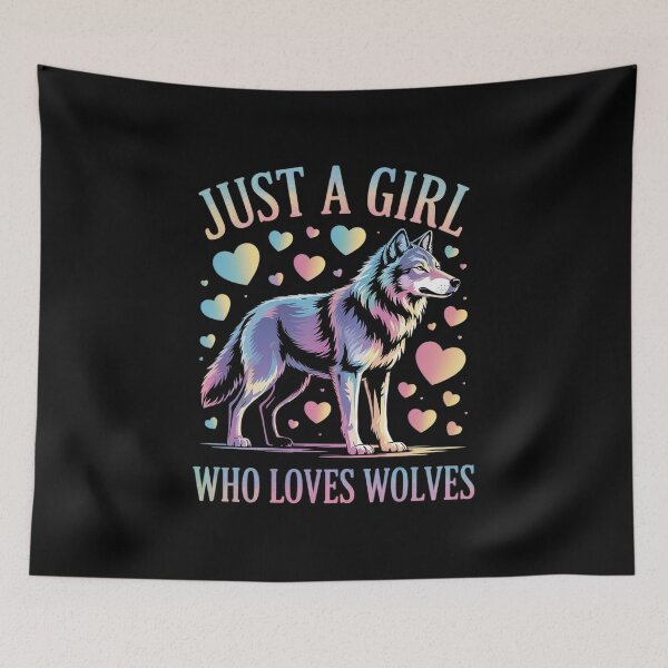 Item preview, Cute Wolf Art For Women Girls Wof Pack Wolves Wolf Lover  designed and sold by RoyTill0Art.