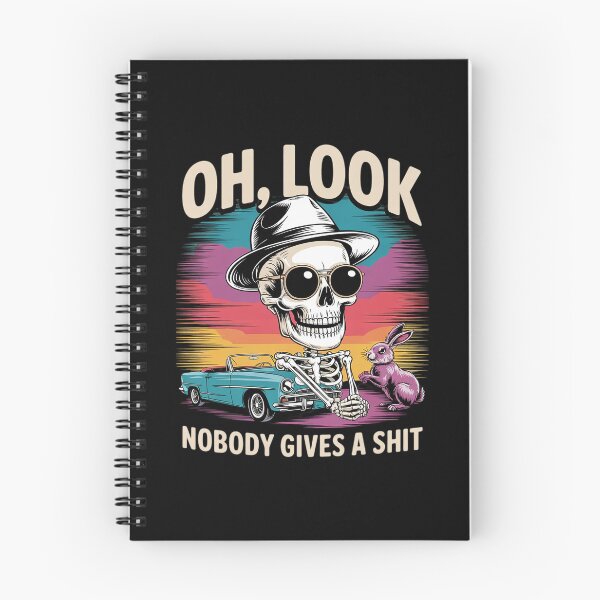 Item preview,  Skeleton Oh Look Nobody Gives A Shit6  designed and sold by MarryIsMonth.