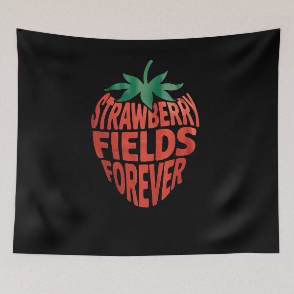 Item preview, Strawberry Forever Fields Funny Cute  designed and sold by RuthGAArt.