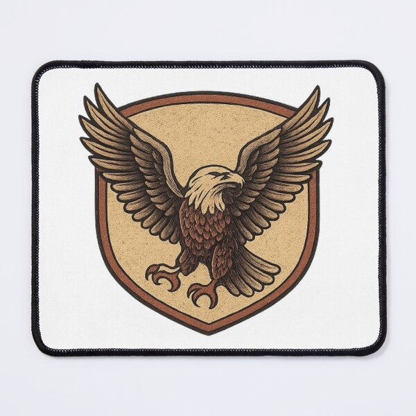 Item preview, Vintage Eagle Crest – Retro Freedom Emblem designed and sold by PawsGiggles.