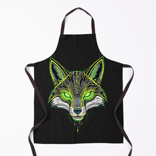 Item preview, Cyberpunk Fox | Vector Neon Trickster designed and sold by ColorSplash123.