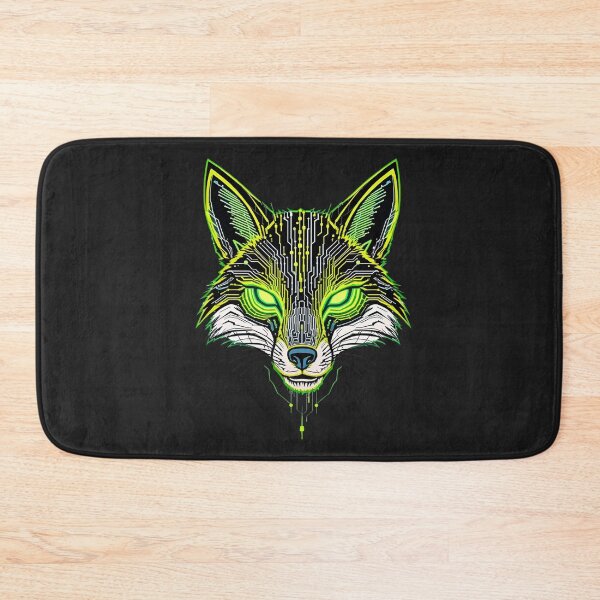 Item preview, Cyberpunk Fox | Vector Neon Trickster designed and sold by ColorSplash123.