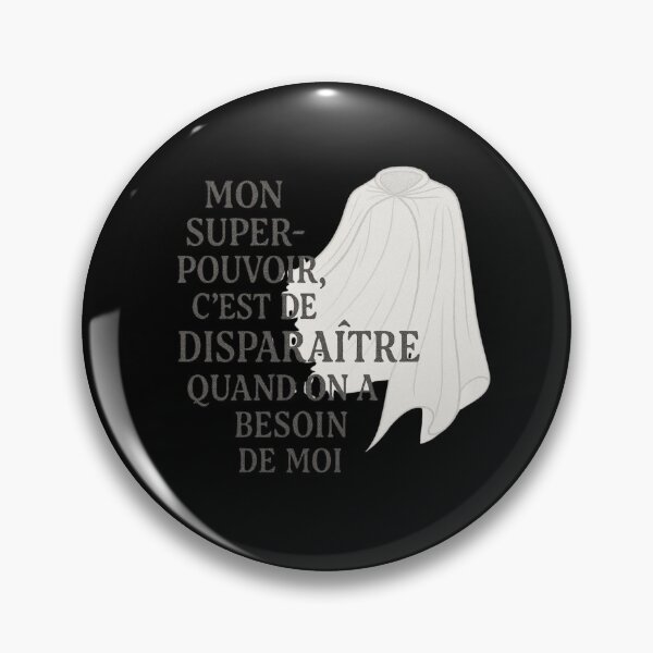 Item preview, My superpower: disappearing designed and sold by ContreKulture.