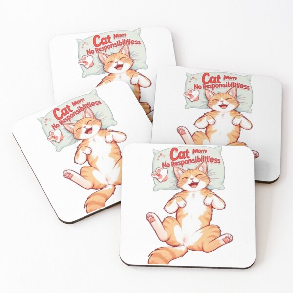Item preview, Funny Cat Mom T-Shirt – Lazy Cat Humor for Cat Lovers designed and sold by greeended.