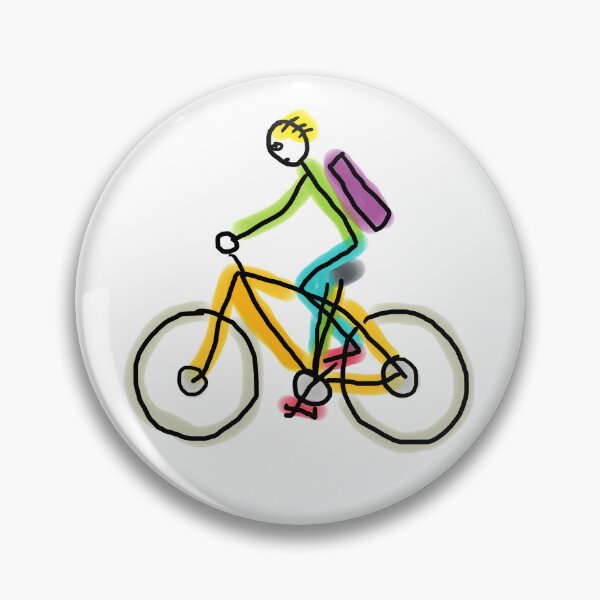 Item preview, E-bike Stickman designed and sold by Mark-Ewbie.