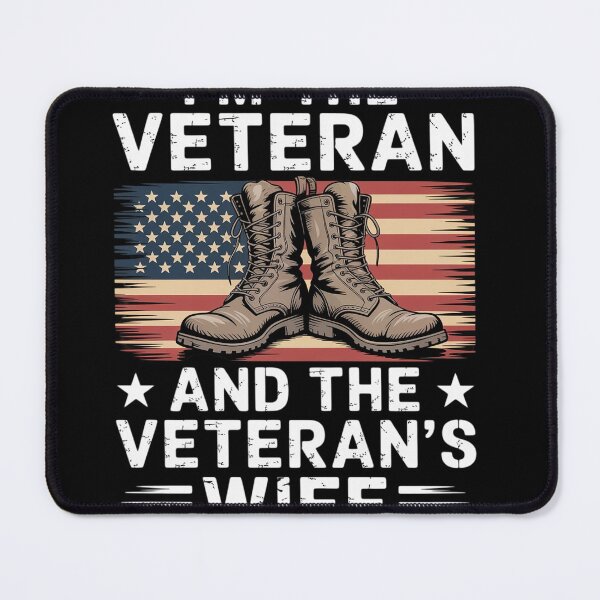 Item preview, The Veteran The Veteran'S Wife Proud American Veteran Wife designed and sold by SiegridOffical.