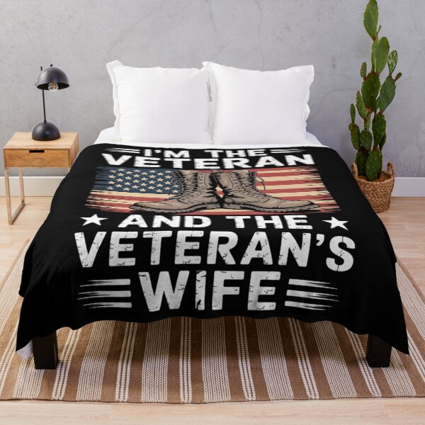 Artikelvorschau, Die Veteranin, die Ehefrau eines Veteranen, stolze amerikanische Veteranenfrau entworfen und verkauft von SiegridOffical.