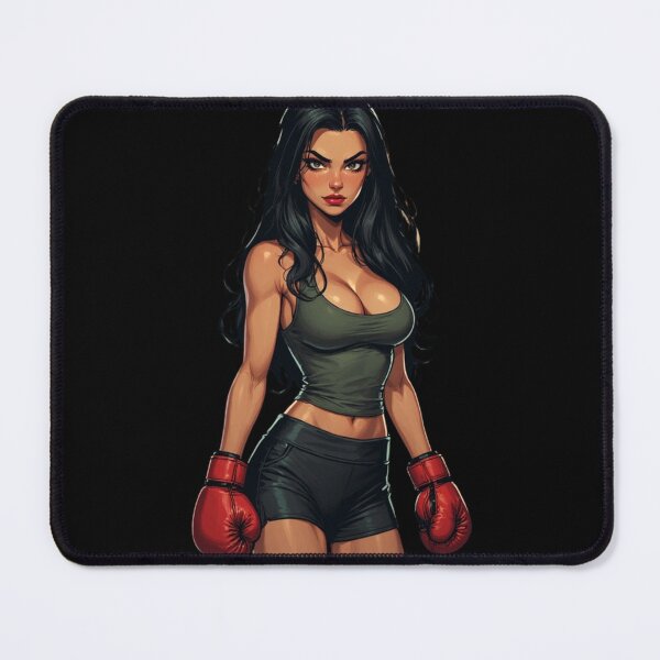 Item preview, Badass MMA Boxing Girl designed and sold by VDDDesign.