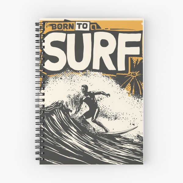 Item preview, Born to Surf  designed and sold by LoopyPop.