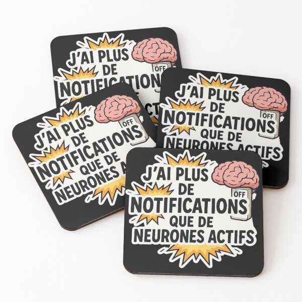 Item preview, More notifications than neurons designed and sold by ContreKulture.