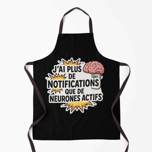 Item preview, More notifications than neurons designed and sold by ContreKulture.