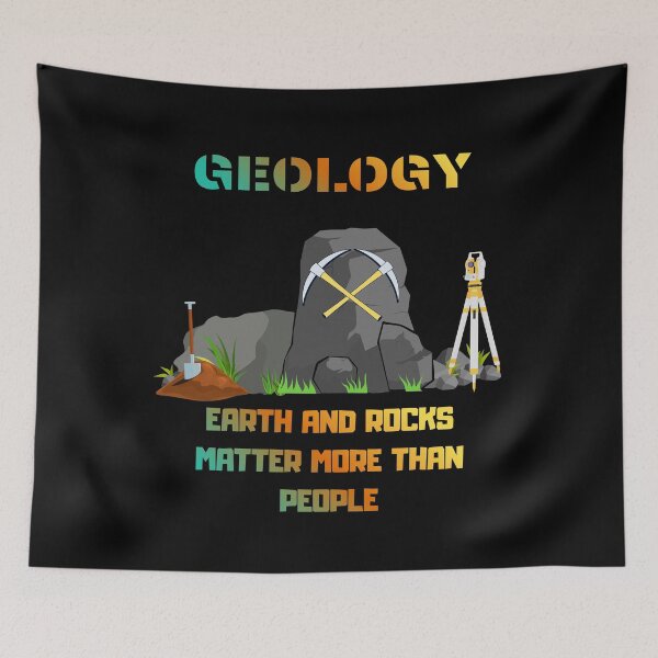 Item preview, Funny Geology Gift — Earth and Rocks Matter More Than People designed and sold by BLAKZONE.