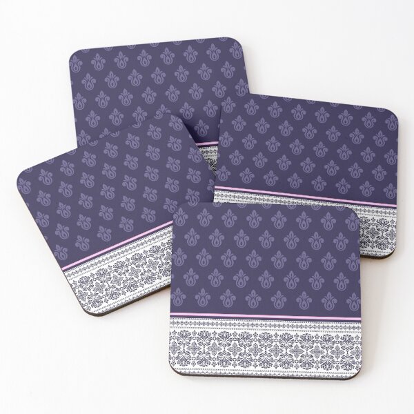 Item preview, Paisley and Geometric Lace Border Pattern designed and sold by Modular Prints.