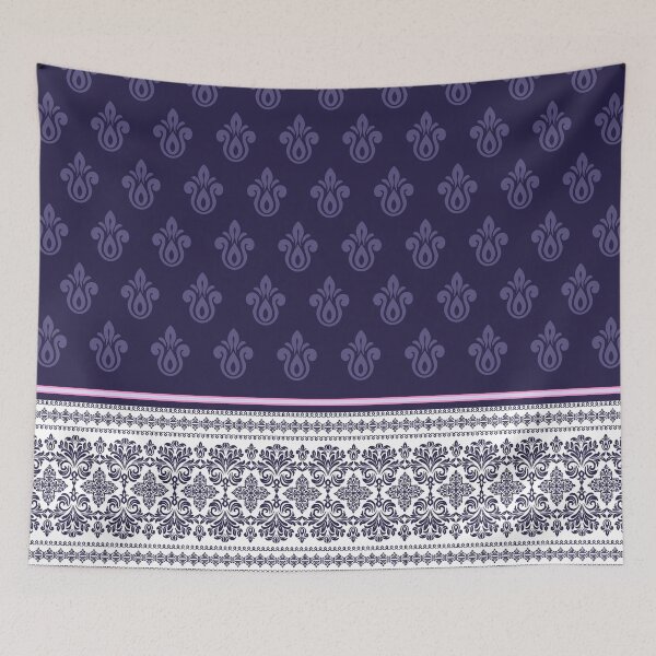 Item preview, Paisley and Geometric Lace Border Pattern designed and sold by Modular Prints.