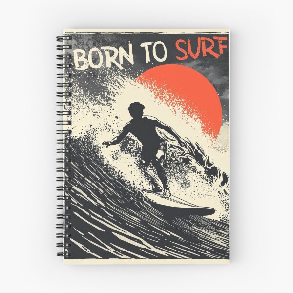 Item preview, Born to Surf  designed and sold by LoopyPop.