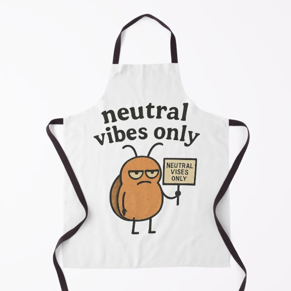 Item preview, Neutral Vibes Only - Quirky Bug Cartoon designed and sold by Taylor Bb.