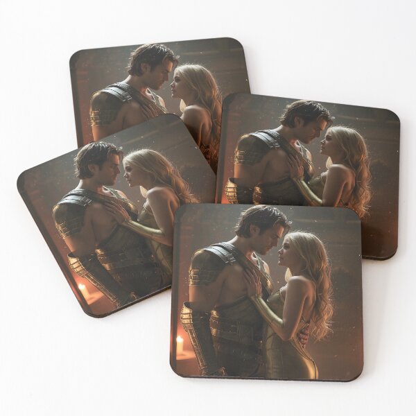 Item preview, Darrow & Mustang – Fire and Wisdom | Red Rising Fan Art designed and sold by InkloreCulture.