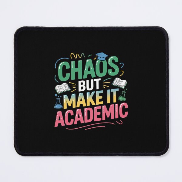 Item preview, Chaos But Make It Academic Teacher Funny Back to School Vibe designed and sold by RsFilsingerArt.