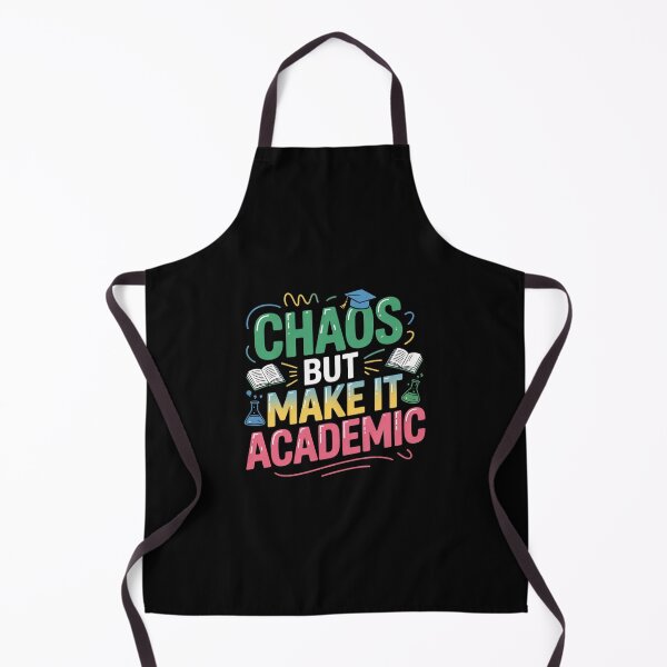 Item preview, Chaos But Make It Academic Teacher Funny Back to School Vibe designed and sold by RsFilsingerArt.