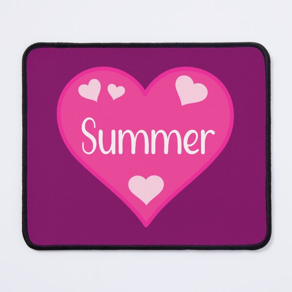 Item preview, Summer Name Pink Heart designed and sold by Jeallan Designs.