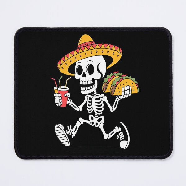 Item preview, Skeleton Taco Pretty Hat Taco Mexican Food designed and sold by CottonCandyPrin.
