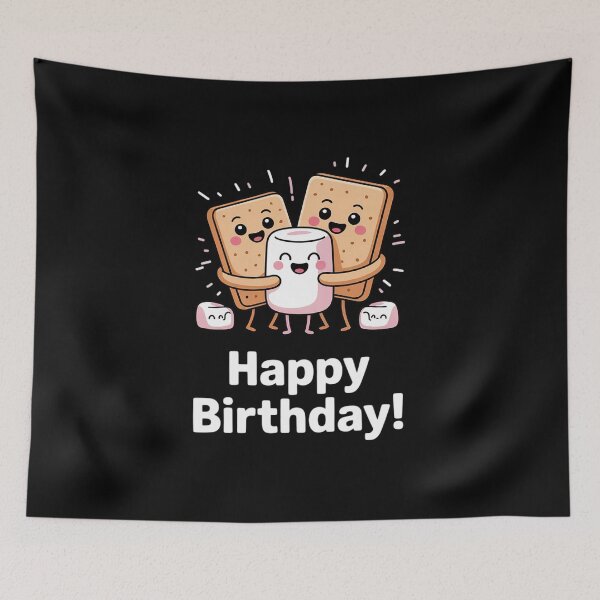 Item preview, Funny Smores Marshmallow Chocolate Camping Group Hug4  designed and sold by VerseFarm.