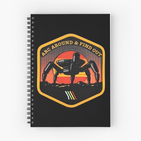 Item preview, ARC Around & Find Out – Arc Raiders inspired morale patch designed and sold by legbabella.