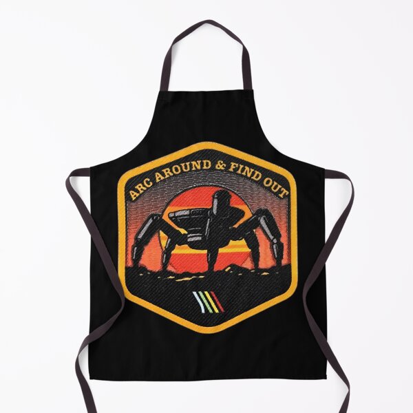 Item preview, ARC Around & Find Out – Arc Raiders inspired morale patch designed and sold by legbabella.