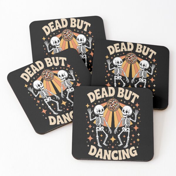 Item preview, Skeletons Dancing Under Disco Ball Halloween designed and sold by CottonCandyPrin.