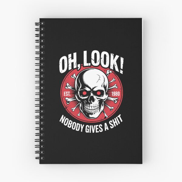 Item preview, Gen X Skeleton Oh Look Nobody Gives A Shit Est 1980  designed and sold by FadeOfThrone.