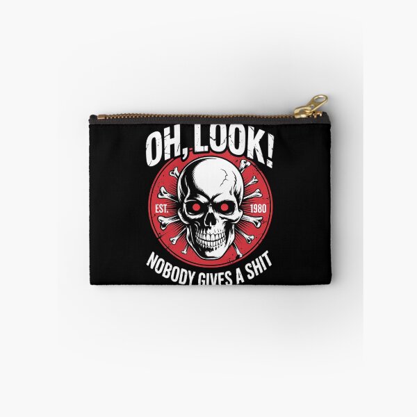 Item preview, Gen X Skeleton Oh Look Nobody Gives A Shit Est 1980  designed and sold by FadeOfThrone.