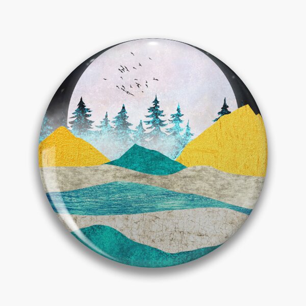 Item preview, Supermoon Rising Landscape designed and sold by Esskay Designs.