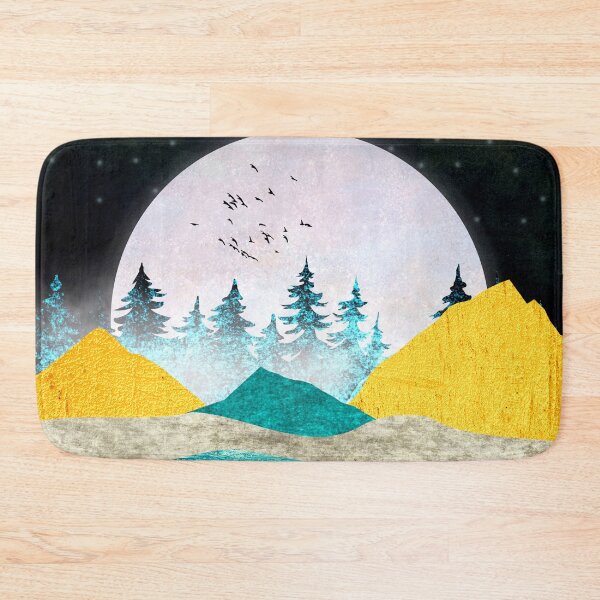 Item preview, Supermoon Rising Landscape designed and sold by Esskay Designs.