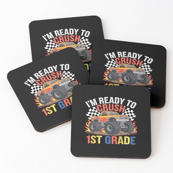 Item preview, Im Ready To Crush 1st Grade Boy Back To School  designed and sold by AquaKiev.