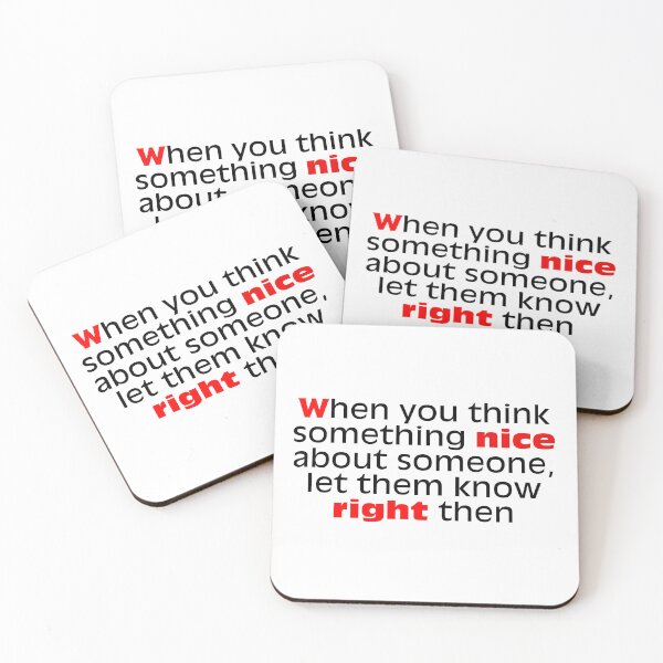 Item preview, When you think something nice about someone designed and sold by santoshputhran.