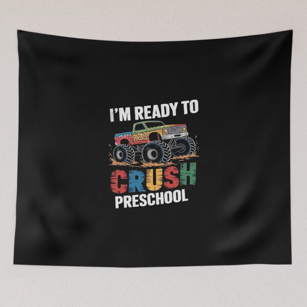 Item preview, I'm Ready To Crush Pre-k Dinosaur boys school  designed and sold by SyntaxClaw.