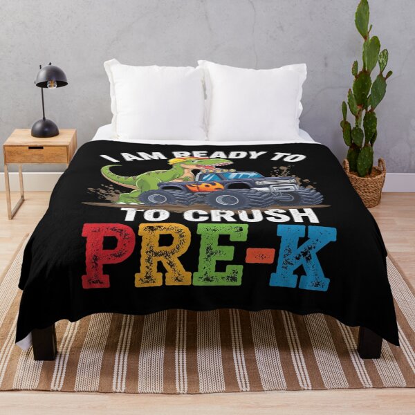 Item preview, I'm Ready To Crush Pre-k Dinosaur boys school  designed and sold by AquaKiev.