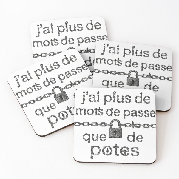Item preview, More passwords than friends designed and sold by ContreKulture.