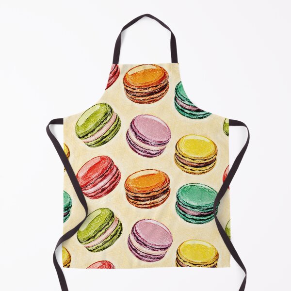 Item preview, Colorful French Macarons Sketch Pattern designed and sold by Hen-C-Art.