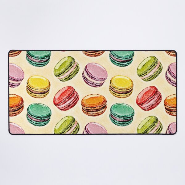 Item preview, Colorful French Macarons Sketch Pattern designed and sold by Hen-C-Art.