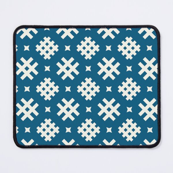 Item preview, Intricate Woven Tribal Diamond Textile designed and sold by Modular Prints.