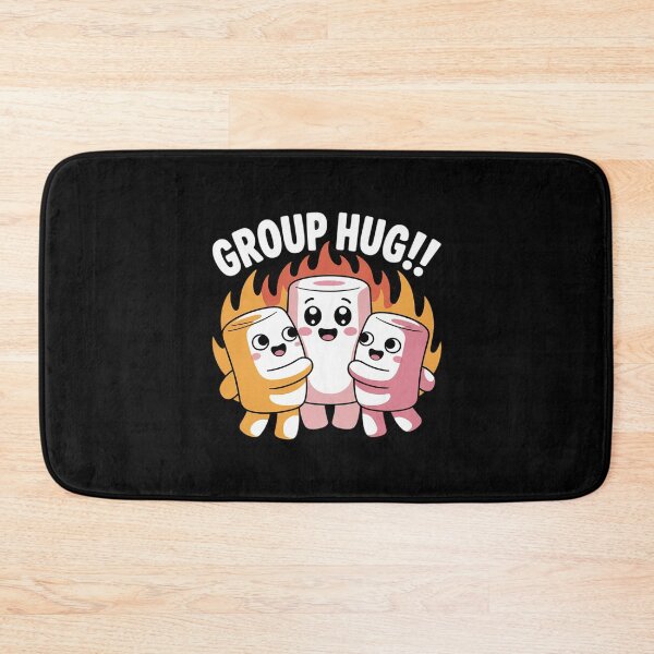 Item preview, Group Hug Camping Campfire Chocolate Marshmallow S'Mores 3  designed and sold by VerseFarm.