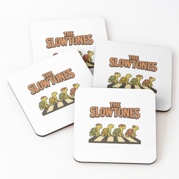 Item preview, The Slowtones Retro Tortoises Crossing Turtle designed and sold by Taylor Bb.