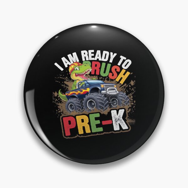 Item preview, I'm Ready To Crush Pre-k Dinosaur boys school  designed and sold by AquaKiev.