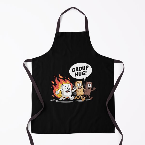 Item preview, Group Hug Camping Campfire Chocolate Marshmallow S'Mores 8 designed and sold by VerseFarm.