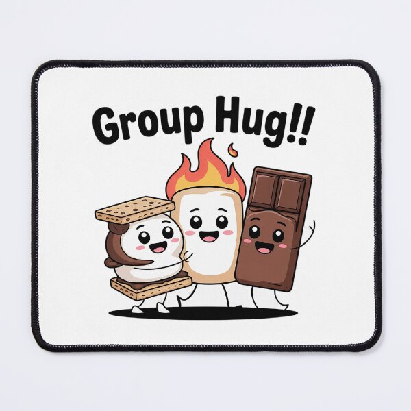 Item preview, Abrazo grupal, campamento, fogata, chocolate, malvaviscos, s'mores 11 designed and sold by VerseFarm.